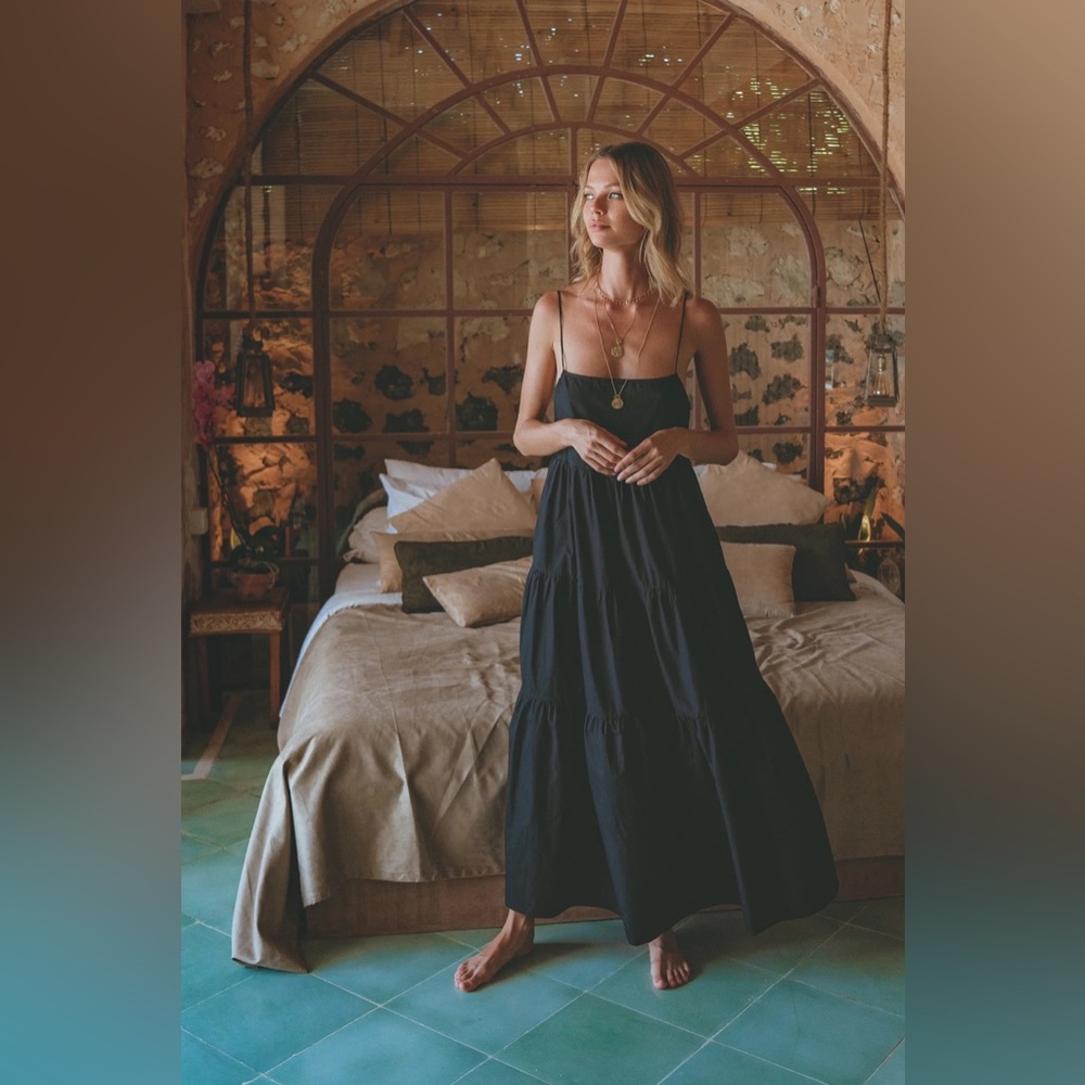 Lovely Aura the Label “Tiered Maxi Dress”